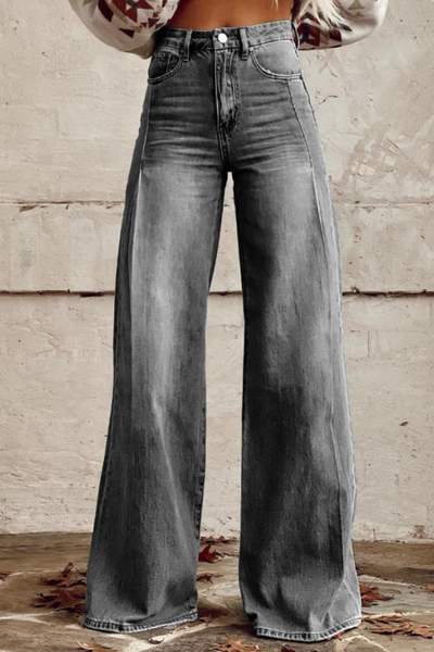 Avencea | Wide-Cut Designer Jeans
