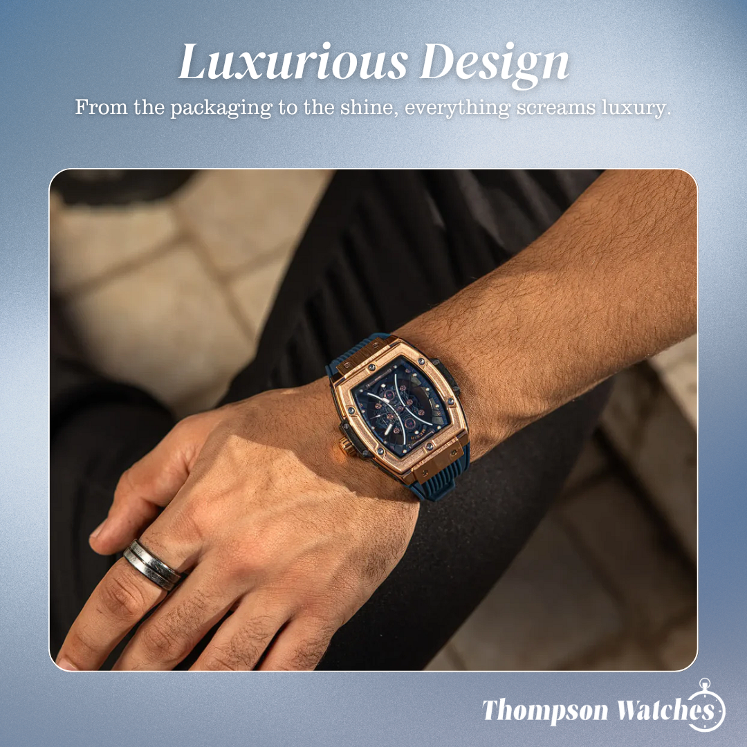 Ryker | Striking Tonneau Case Futuristic Skeleton Build Watch