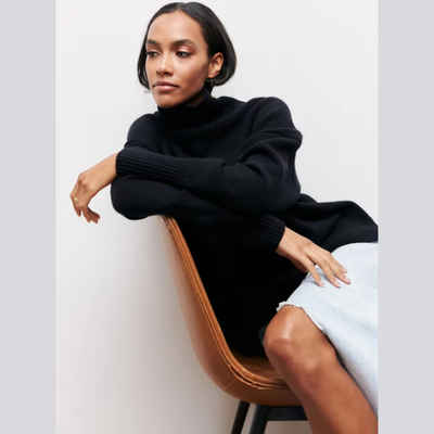 Avery | Classic Cozy Turtleneck Sweater