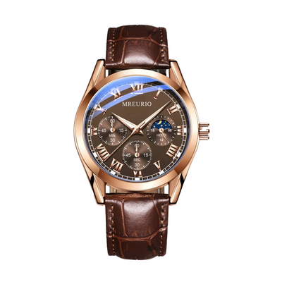 Stephen | Elegant Moon Phase Chronograph