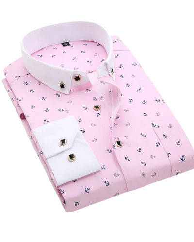 Maravello – Men’s Statement Print Shirt