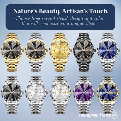 Sean | Stainless Steel Band Multifunction Watch | 40mm