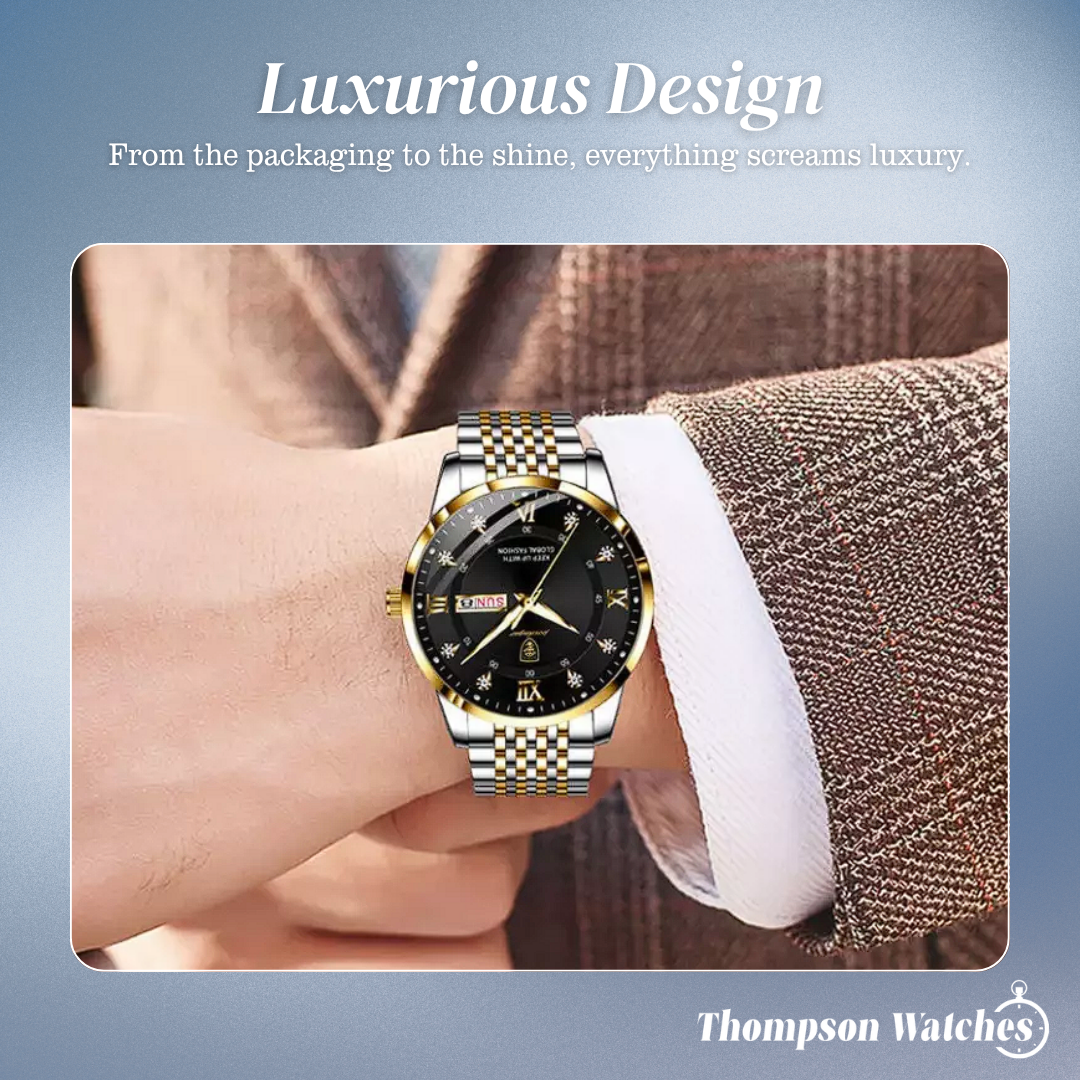 Caleb | Refined Everyday Classic Roman Watch