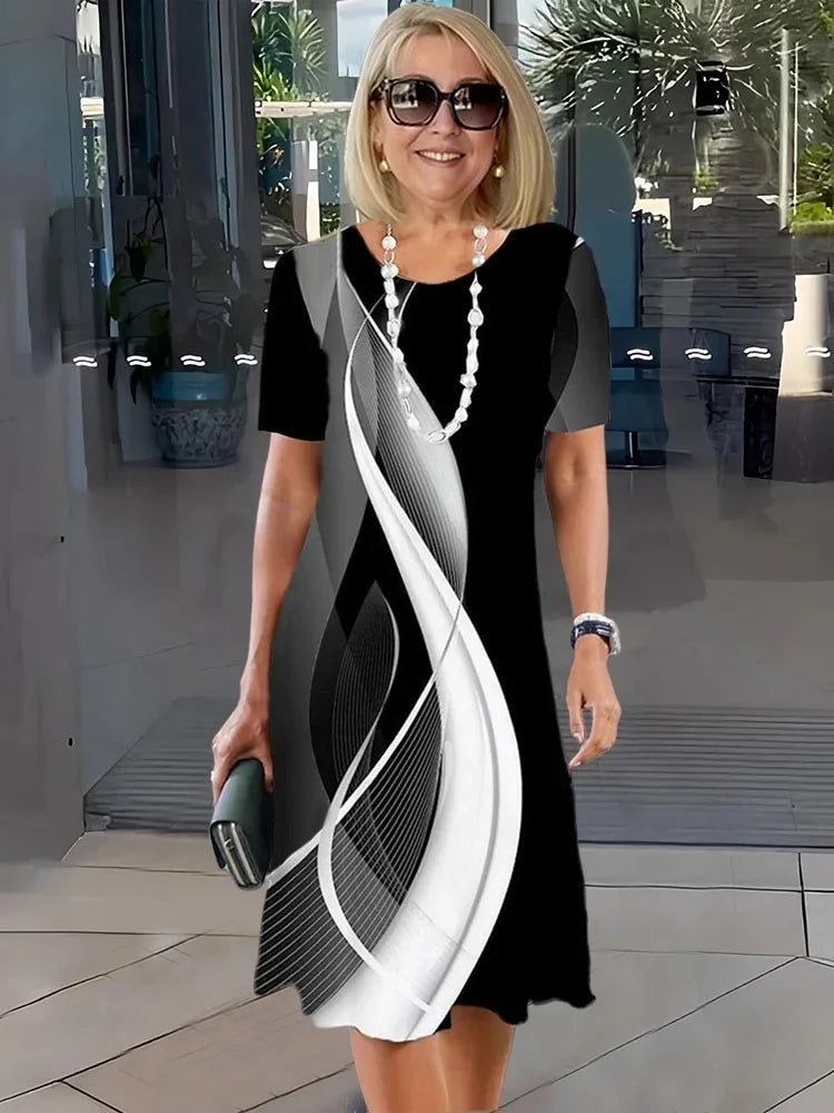 CATHERINE | RELAXED FLORAL SHIFT DRESS