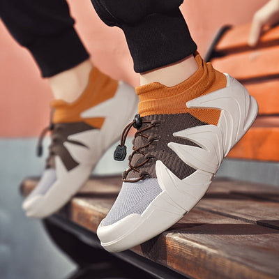 Biagio Cortini Athletic Knit Sneakers