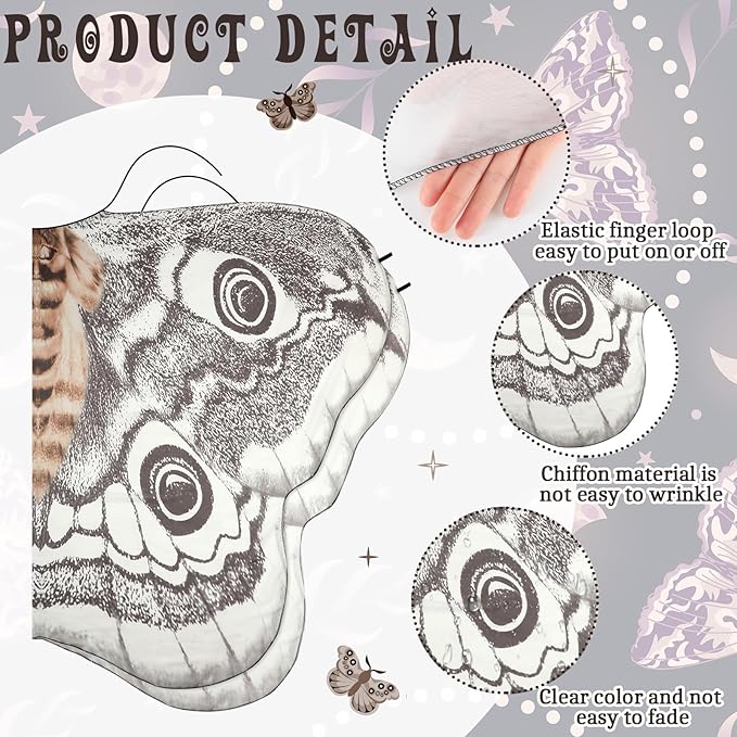 LunaFae™ Moth Wings Cape — Unleash Your Inner Enchantress and Own Every Gaze