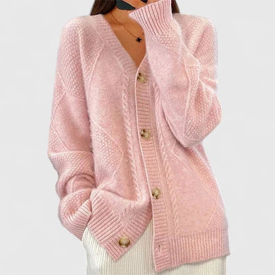 THE MARCELLINE | V-NECK CARDIGAN