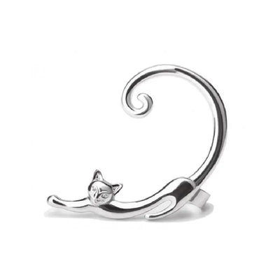 Silver Luxury Earring for Cats