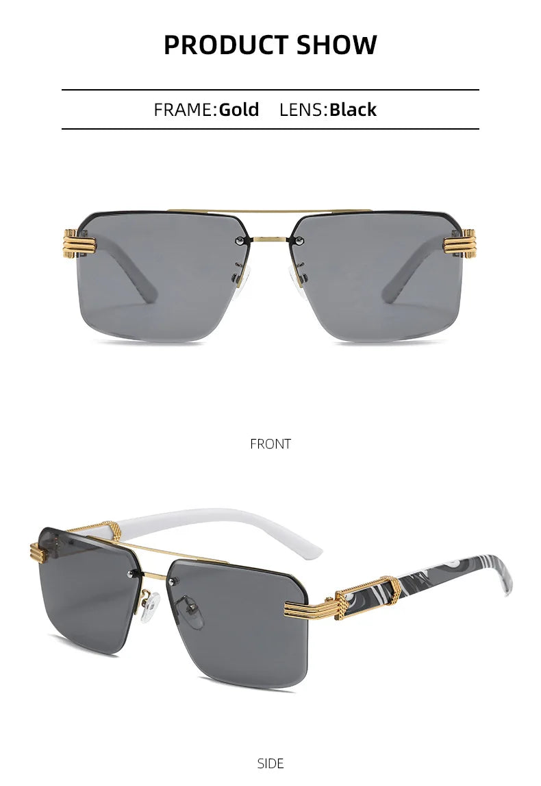 Oxnard Rimless Shades