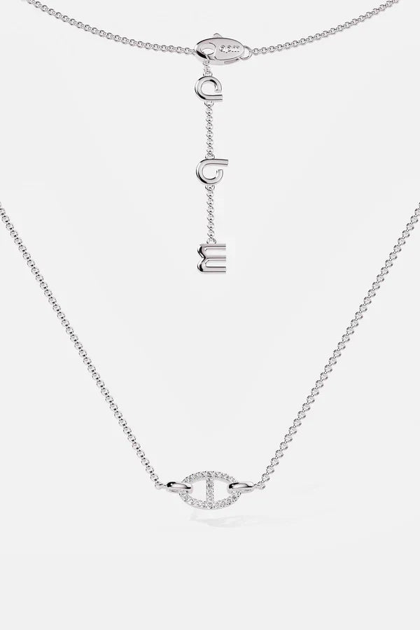 Isla Marina Necklace | White Gold 18k
