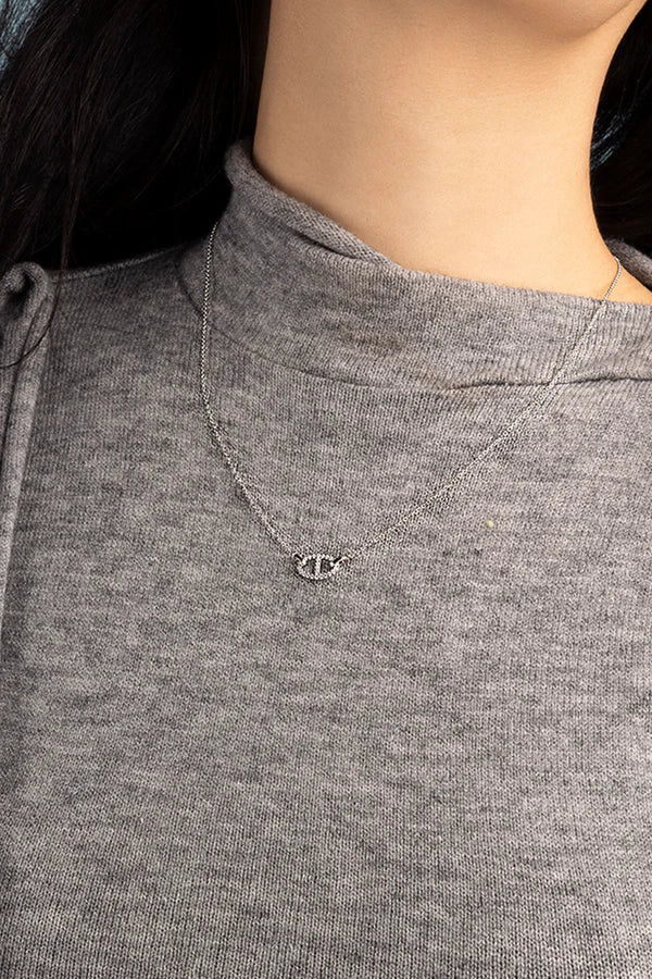 Isla Marina Necklace | White Gold 18k