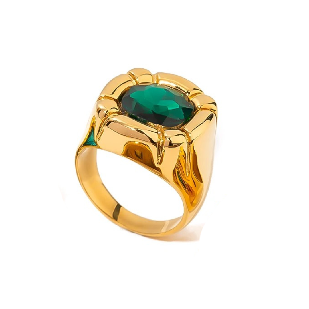 Emerald Treasure Ring
