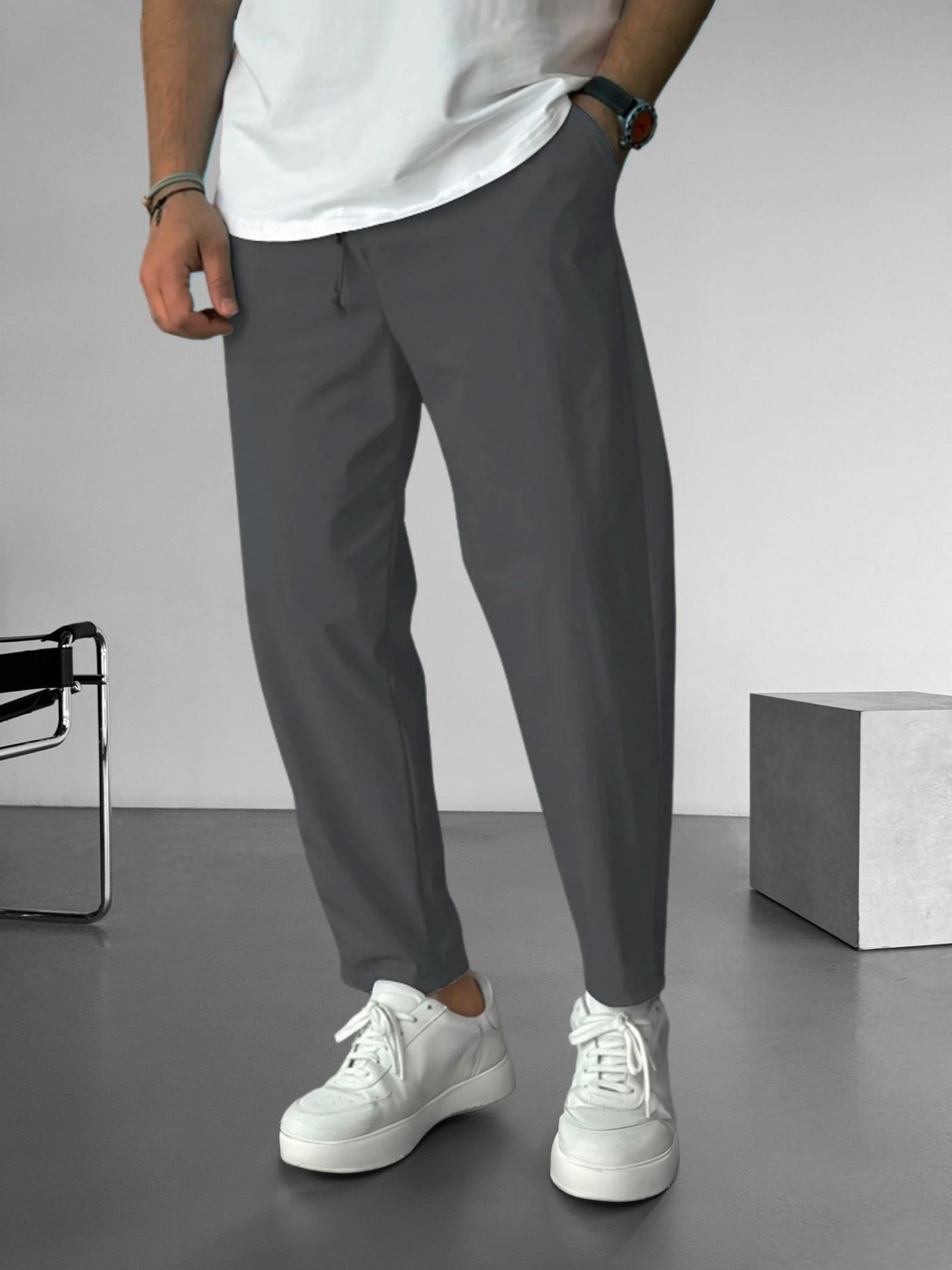 Ryker | Essential Tapered Drawstring Trousers