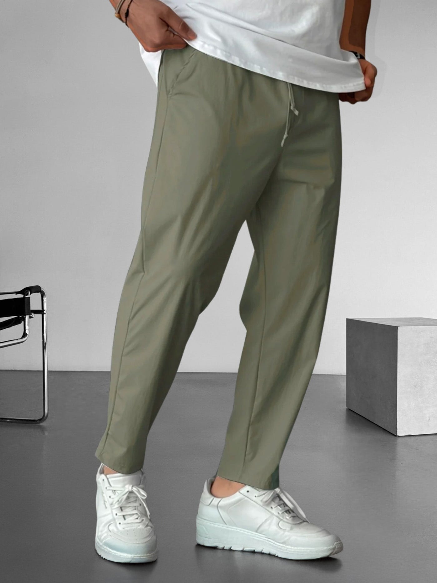 Ryker | Essential Tapered Drawstring Trousers