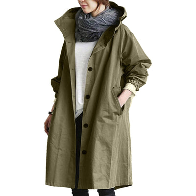 Avencea - Women's Long Waterproof Raincoat for Every Season