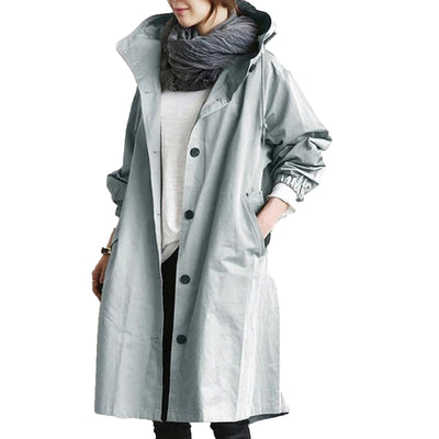 Avencea - Women's Long Waterproof Raincoat for Every Season
