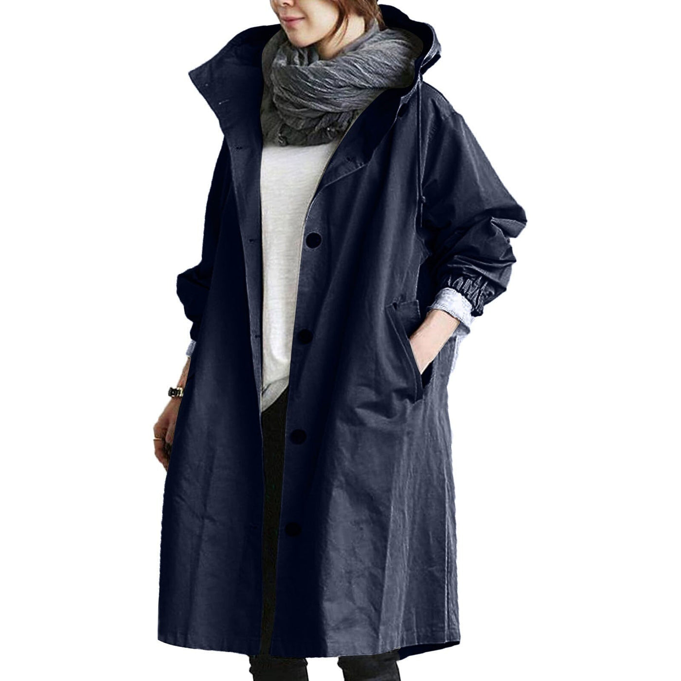 Avencea - Women's Long Waterproof Raincoat for Every Season