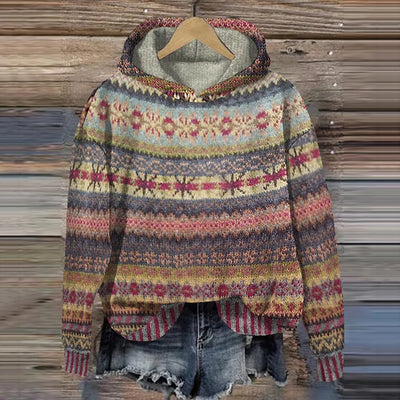 Miecy - Ethnic Retro Hoodie