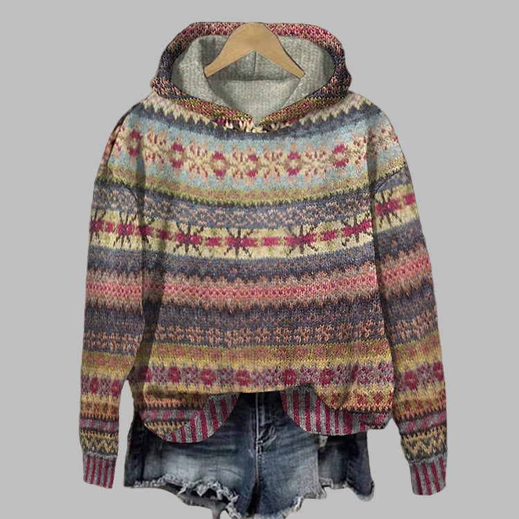 Flore | Stylish Warm Hoodie Sweater