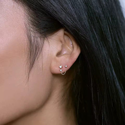 Esme Earrings | Gold 16k