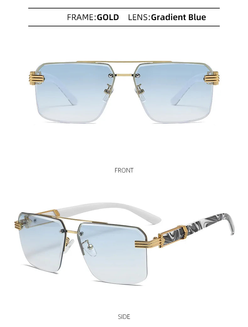 Oxnard Rimless Shades