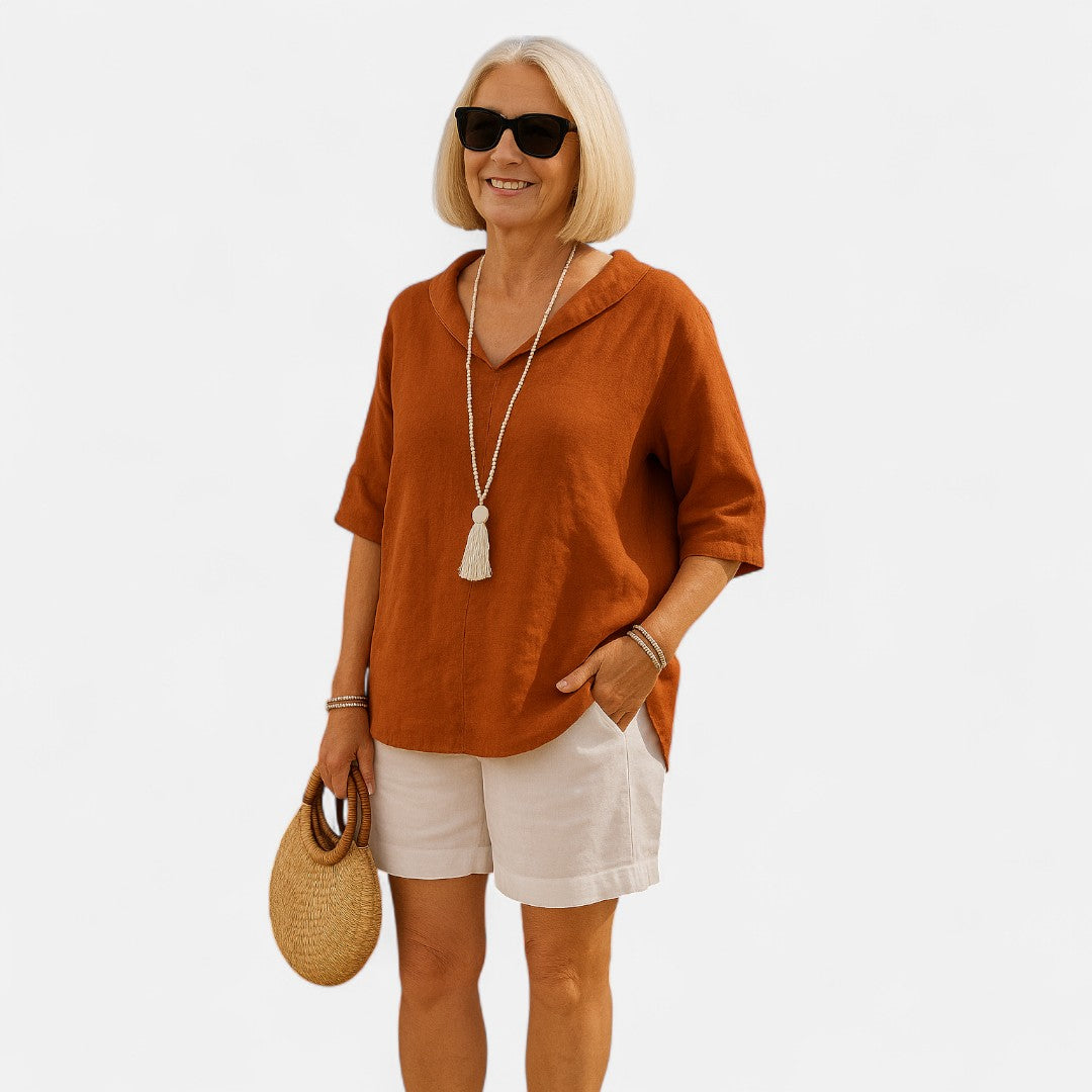 NORTHLINE STUDIO™ | Airy Loose Fit Blouse