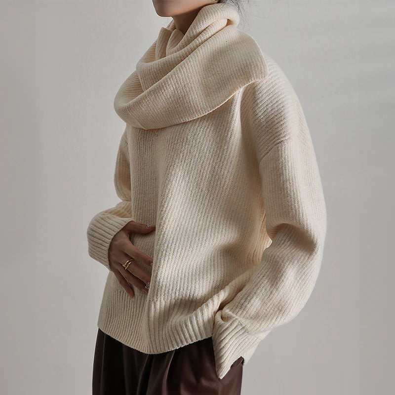Lunaria – Knitted Shawl Sweater