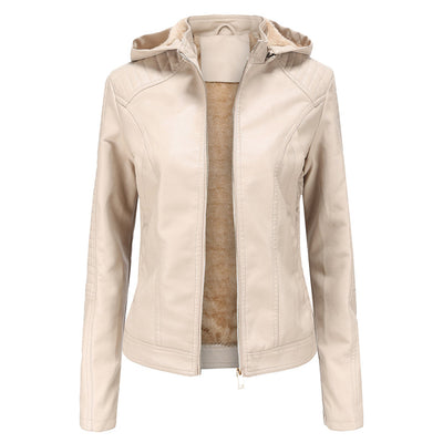 Avencea - Elegant leather jacket in stylish design