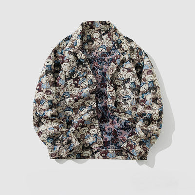 "Atlas" Embroidered Denim Jacket