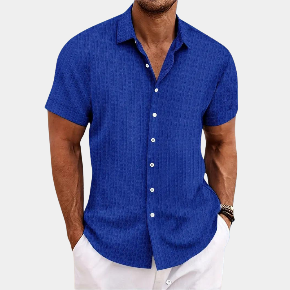 Avencea - Summer Short Sleeve Shirt for Men