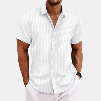 Avencea - Summer Short Sleeve Shirt for Men