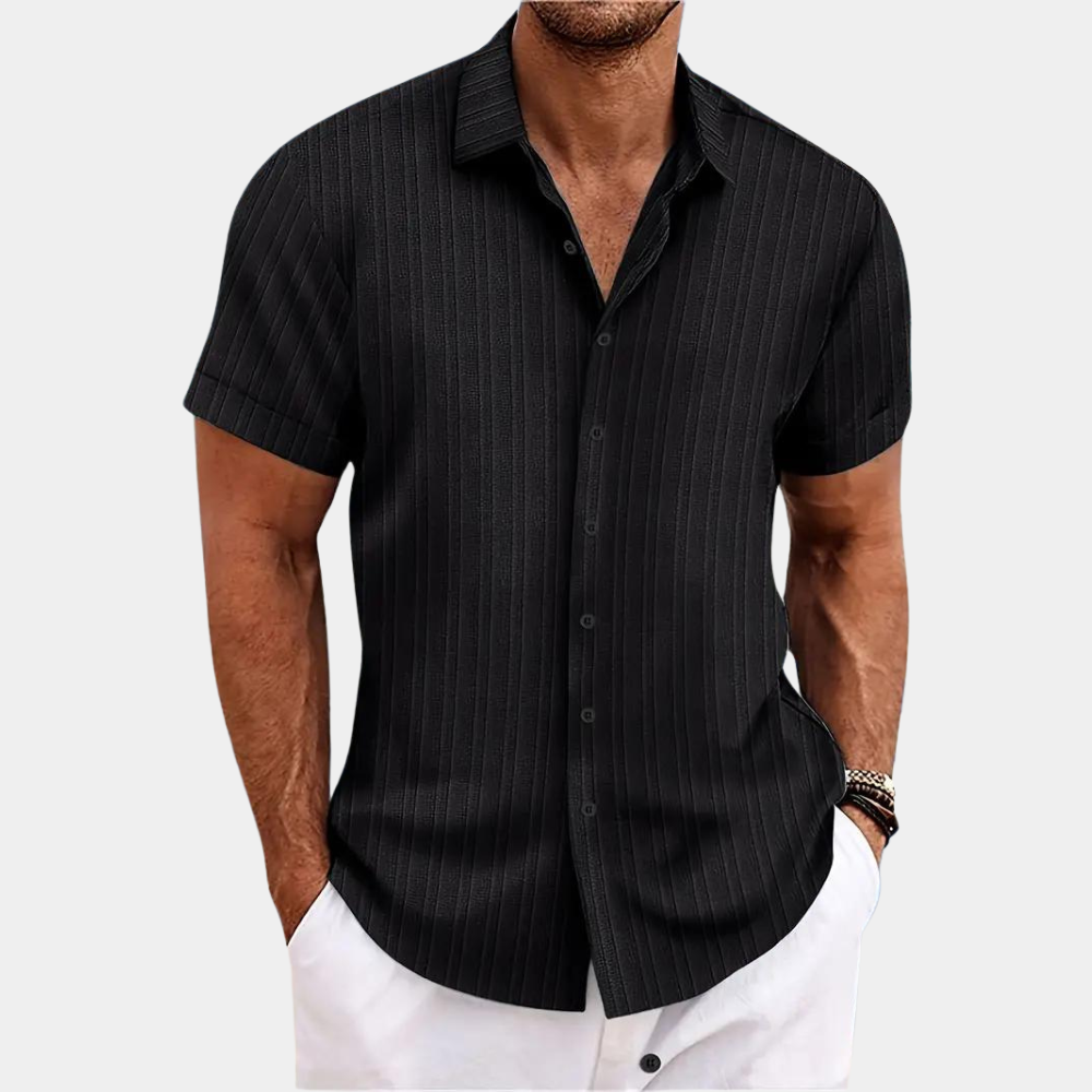 Avencea - Summer Short Sleeve Shirt for Men