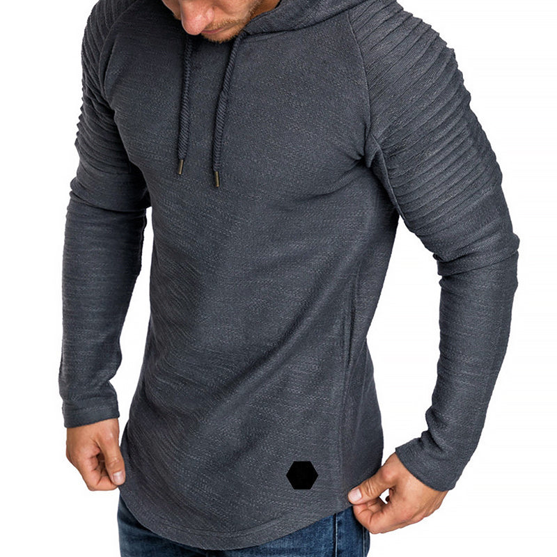Autunno Nobile – Slim-Fit Ribbed Hoodie