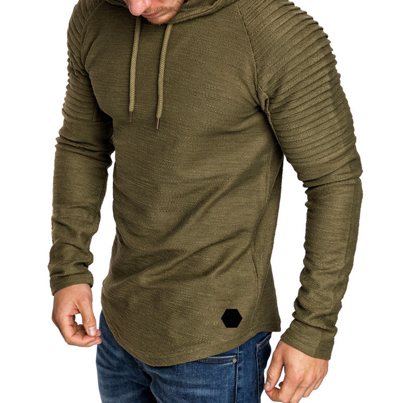 Autunno Nobile – Slim-Fit Ribbed Hoodie