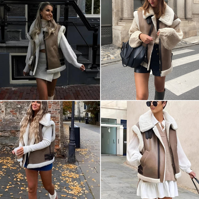 Avencea Autumn Vest – Water-Repellent Material & Unique, Stylish Look