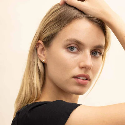 Have a ball studs | White Gold