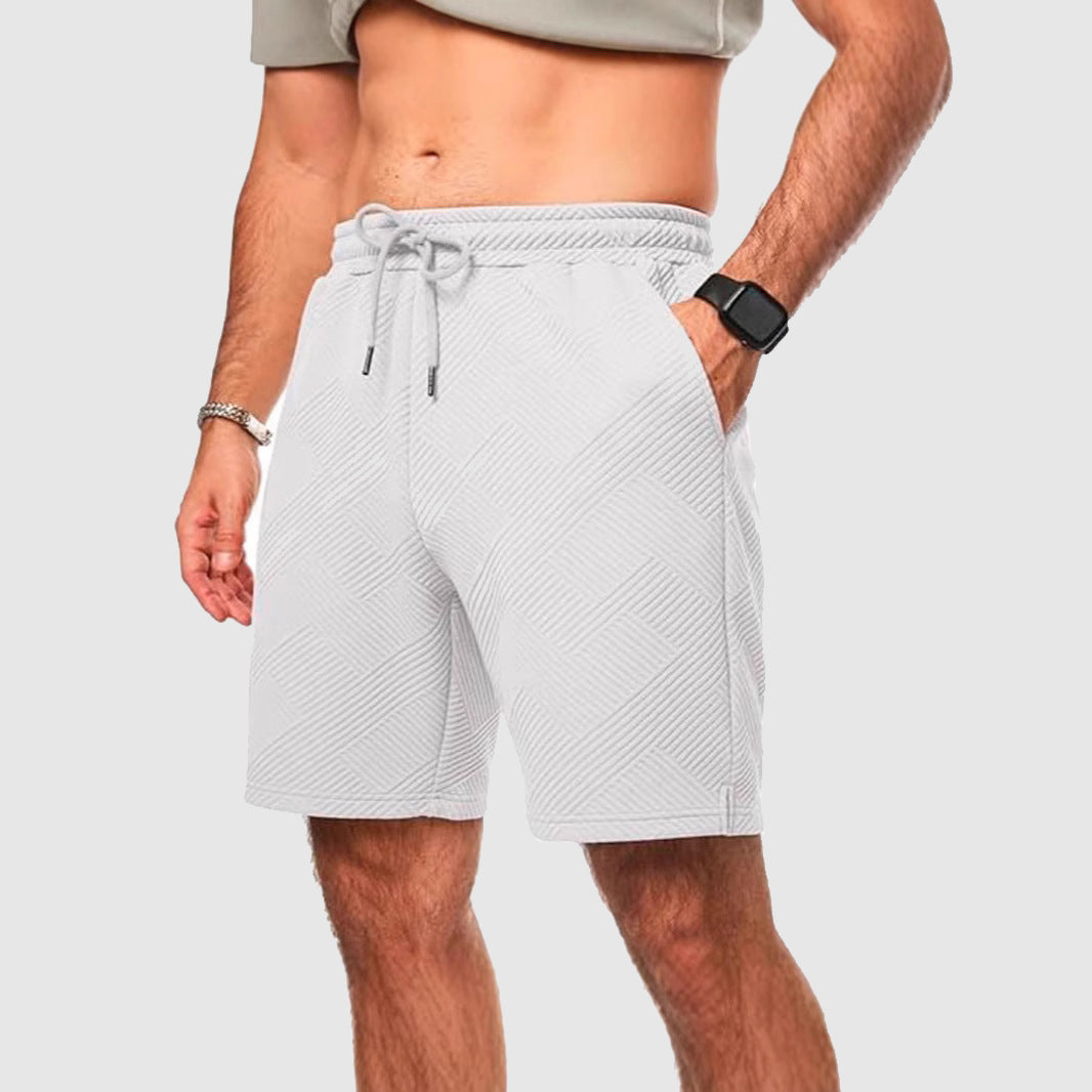 Ben Smith Geometric Texture Shorts