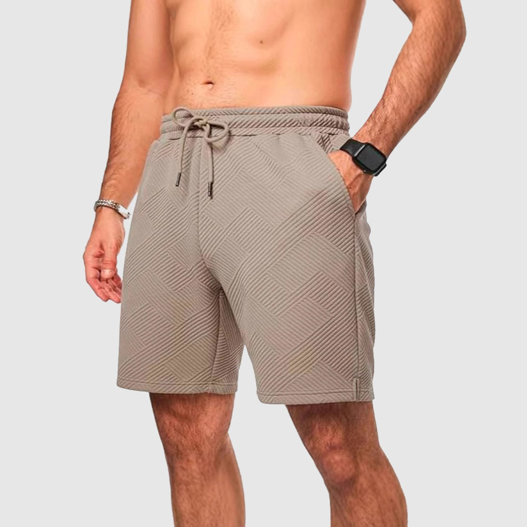 Ben Smith Geometric Texture Shorts