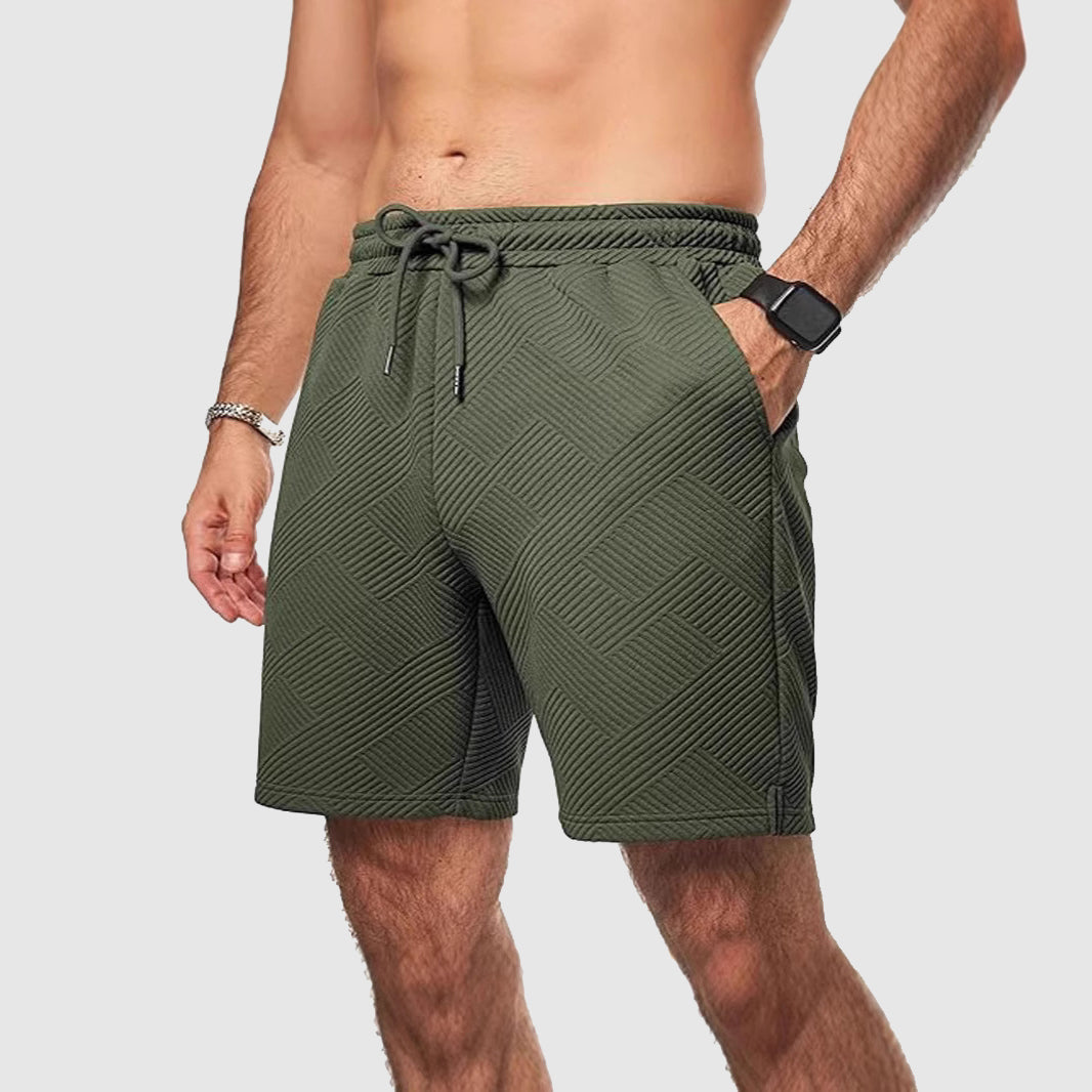 Ben Smith Geometric Texture Shorts