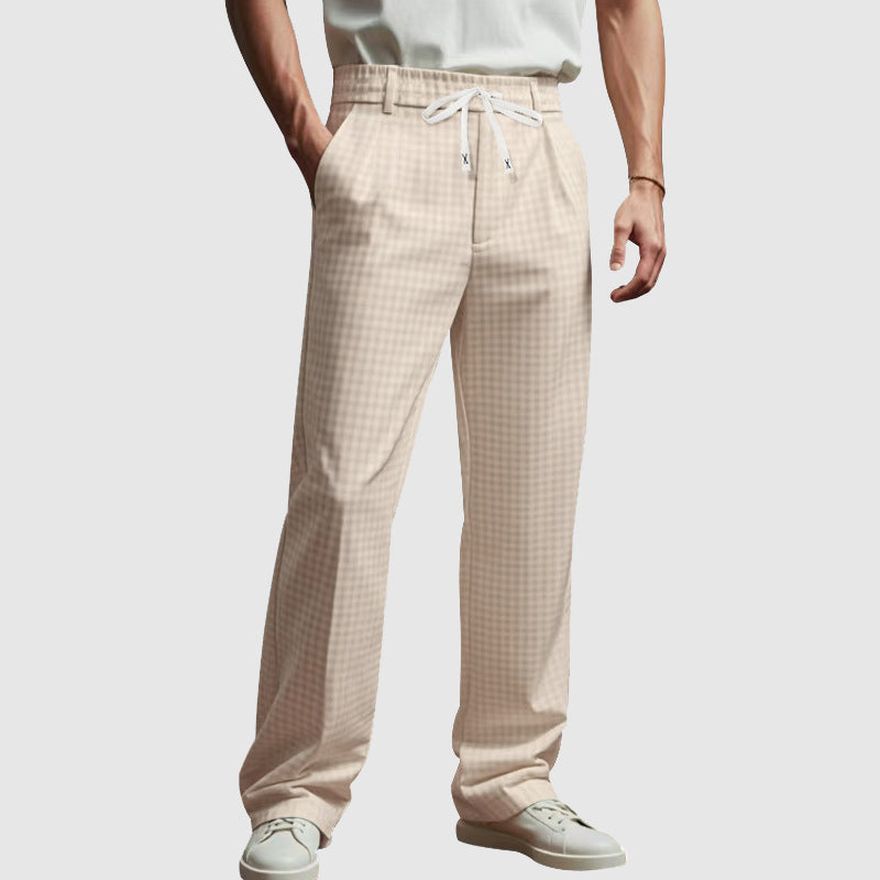 Ben Smith Géométrique Plaid Pants