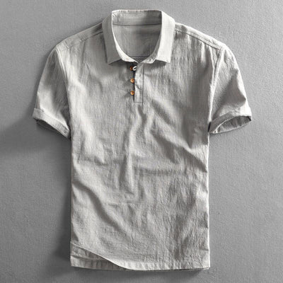 Brandon | Linen Polo