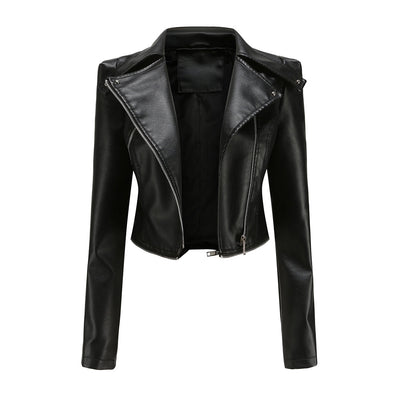 Avencea - Elegant Leather Jacket