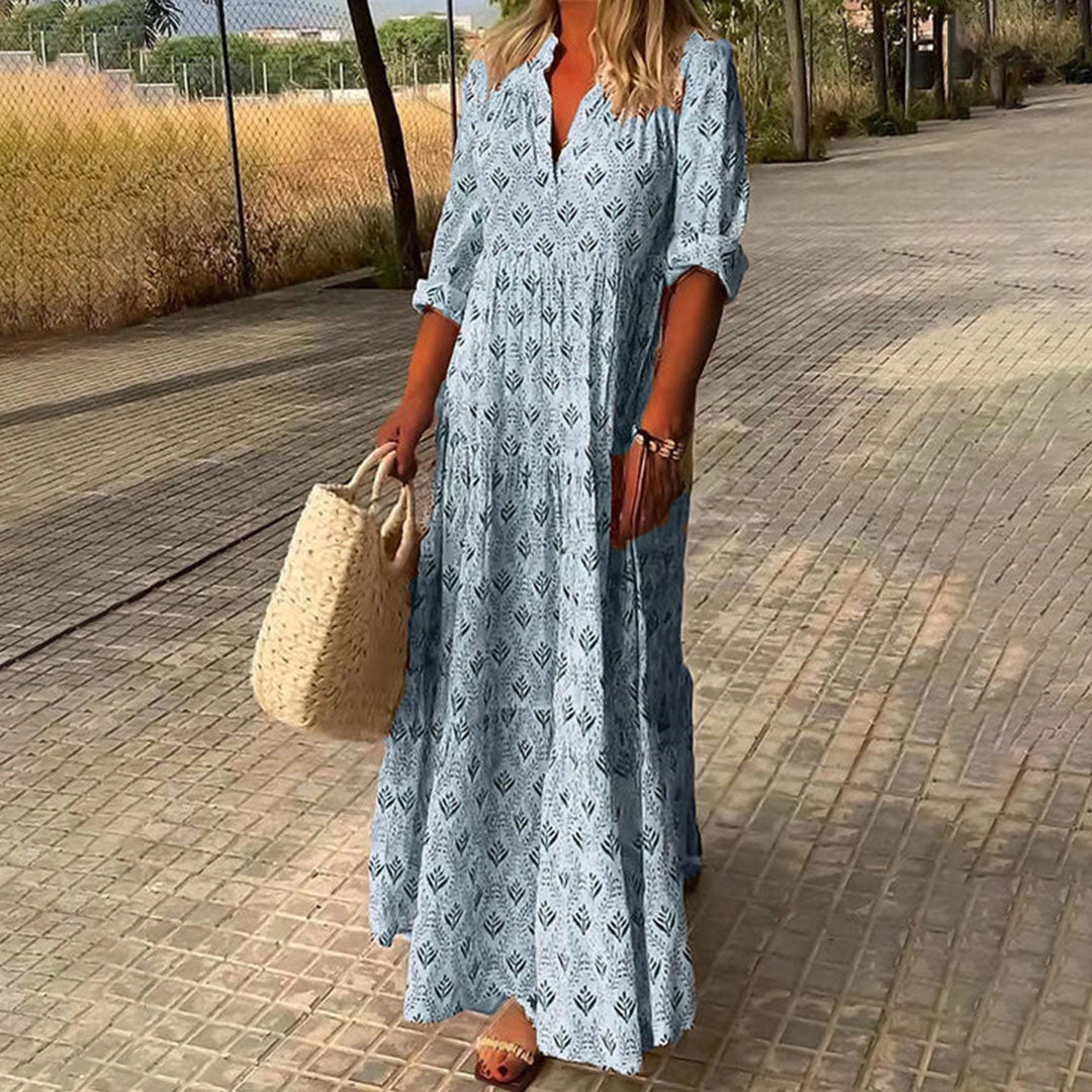 MARGOT | RELAXED BOHO MAXI DRESS