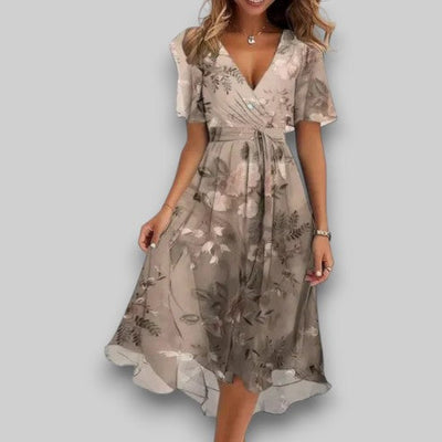 Fermina | Floral Wrap Dress