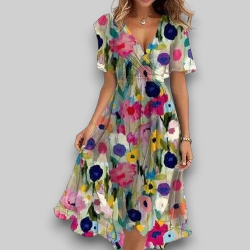 Fermina | Floral Wrap Dress