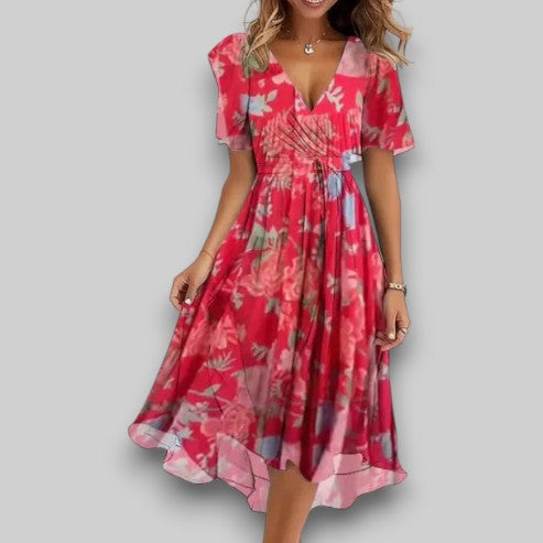 Fermina | Floral Wrap Dress