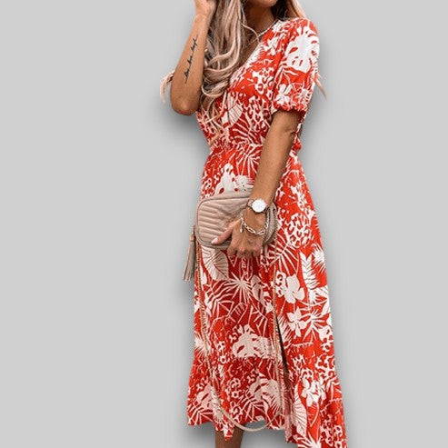 Tina | timeless floral dress