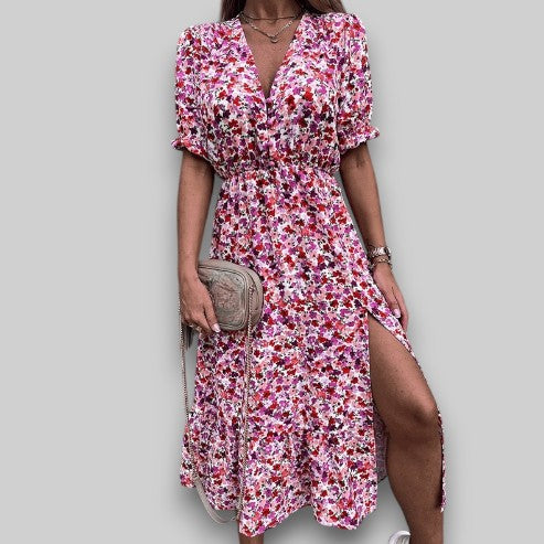Tina | timeless floral dress
