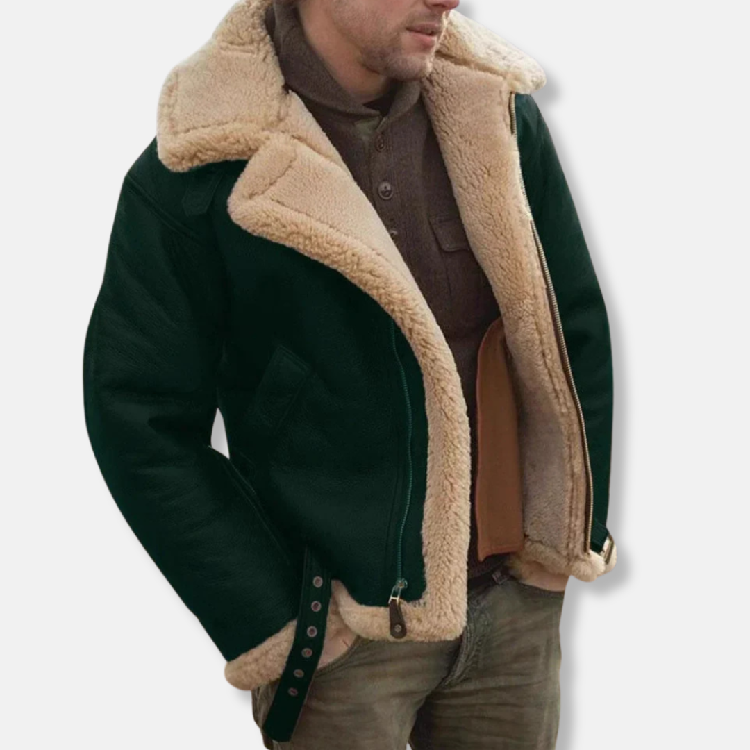 Aquila Nera – Shearling Aviator Jacket