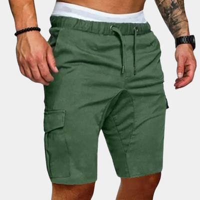 Avencea - Men's chino cargo shorts with pockets